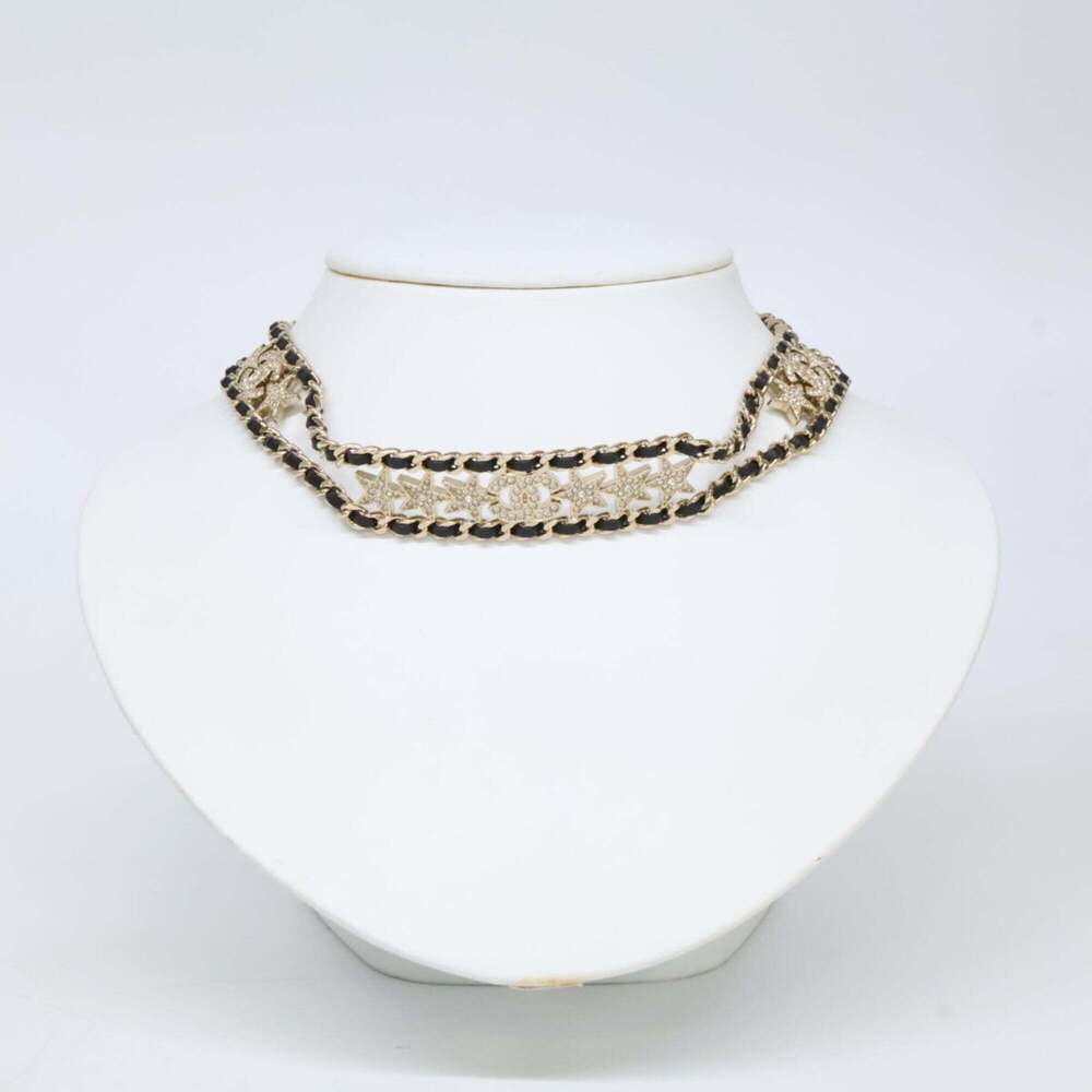 CHANEL Gold Logo Necklace - Picture 9 of 10